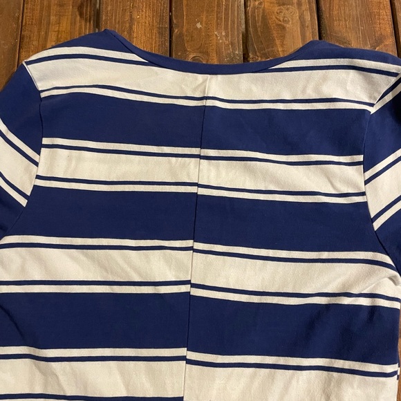 Old Navy Cap Sleeve Mid Length Dress with horizontal stripes | Women’s Large | - Picture 3 of 5